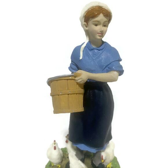 Amish Country Figurine #609 Feeding Time 5.5 Inches Tall New IOB - Picture 11 of 13
